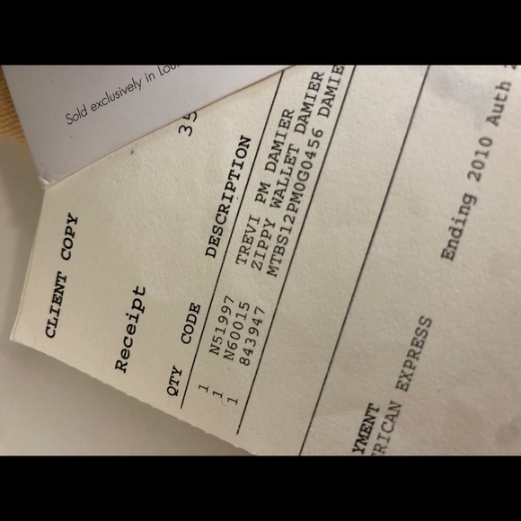 AUTH LOUIS VUITTON Damier Canvas Trevi PM Bag RARE - Picture 5 of 8